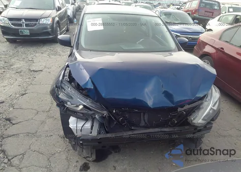 2018 Nissan Sentra S из США, поврежденный, VIN 3N1AB7AP3JY266609